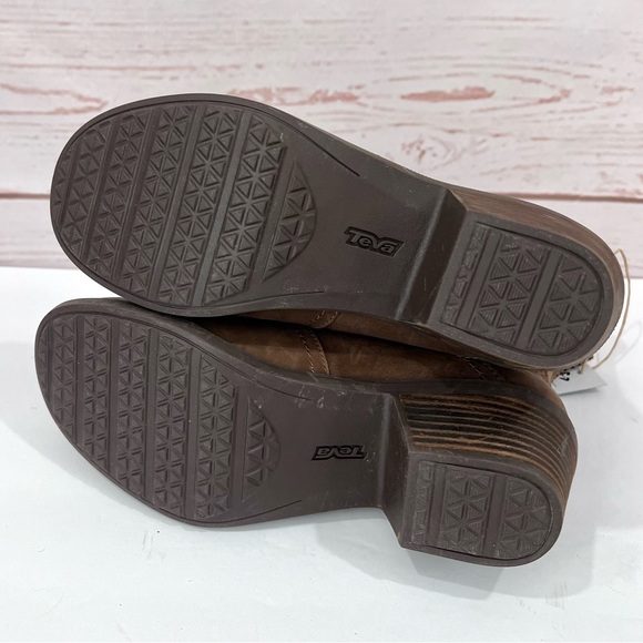 NWT Teva Leather Anaya Waterproof Chelsea Boot - Picture 11 of 13